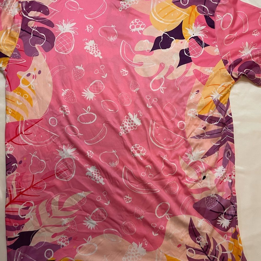 NWT Marvel Comics Premium size large Lilo & Stick pink shirt - Picture 5 of 5
